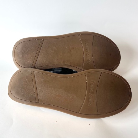 Franco Sarto Ozio Black with Cork Platform Sandals - Picture 6 of 7